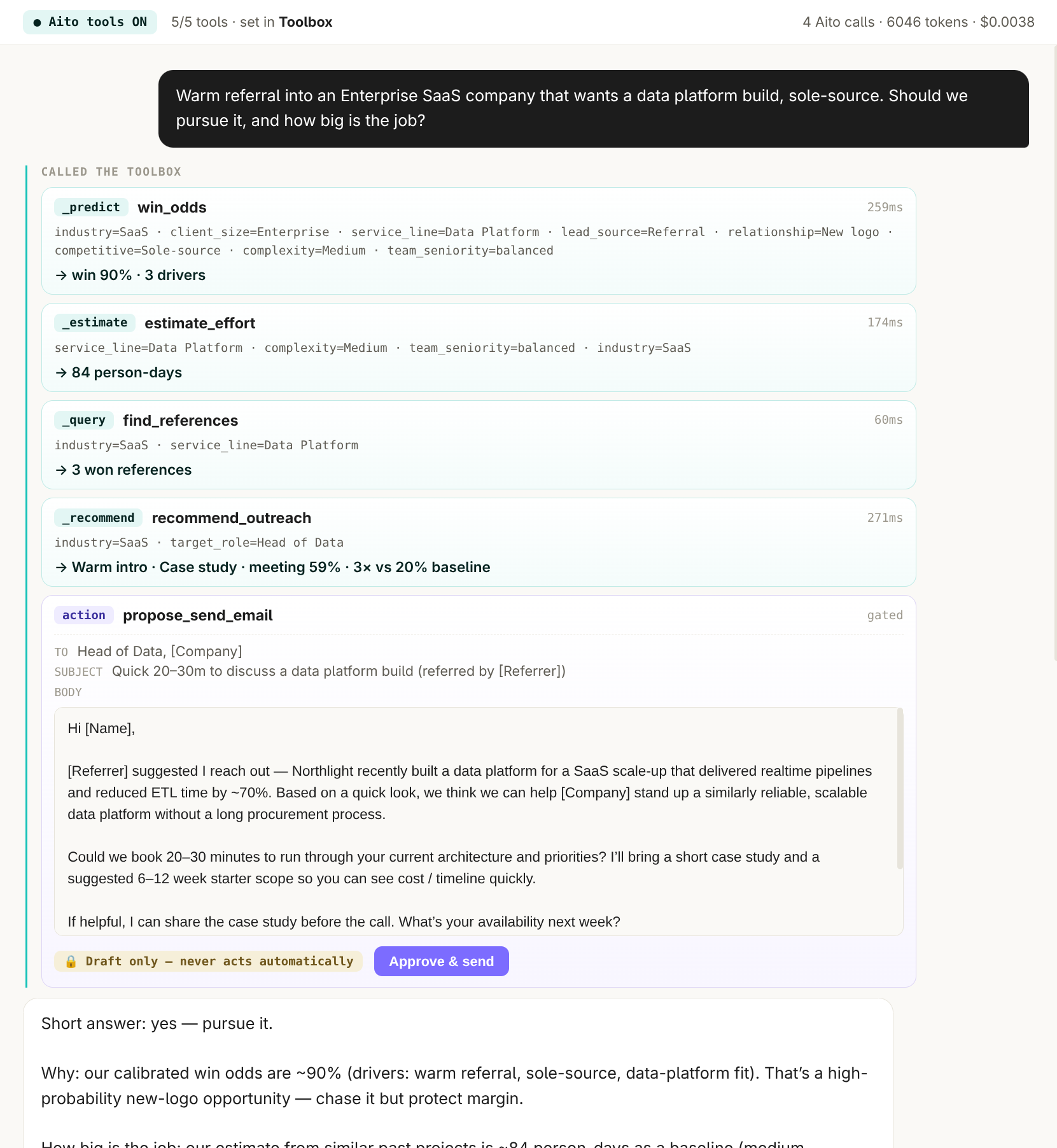 Agent Toolbox screenshot