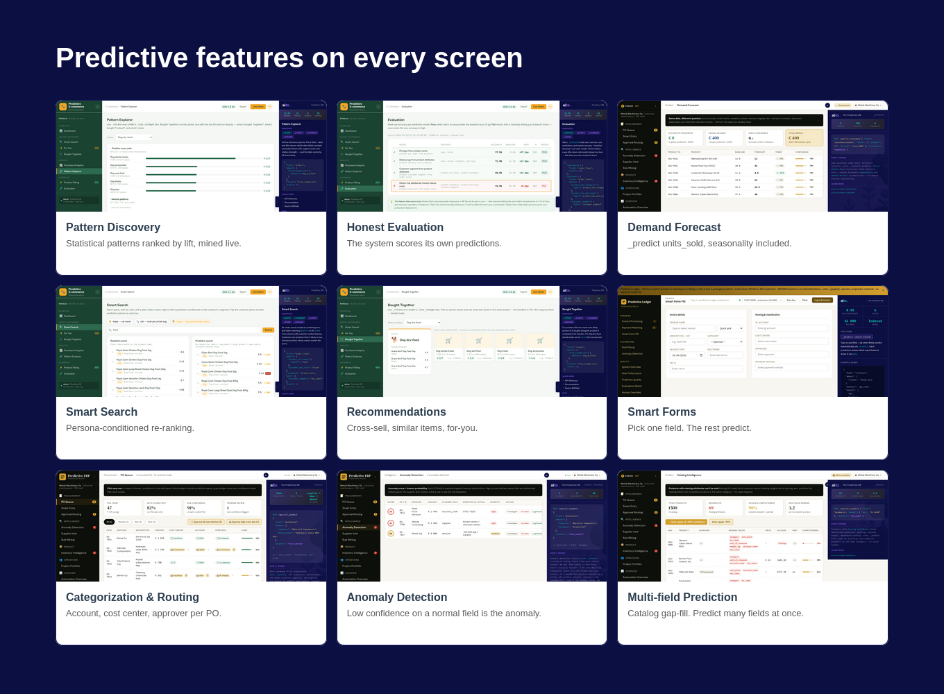 Introducing the Predictive Application