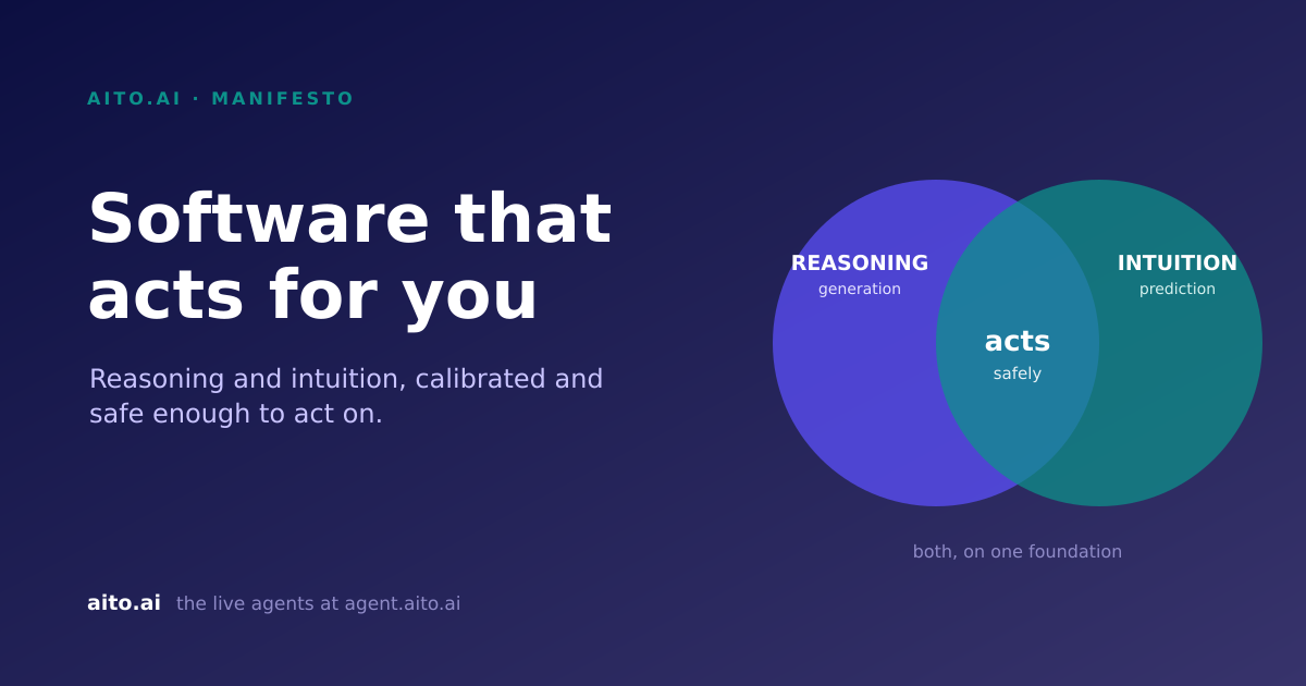What would it take for software to act for you?